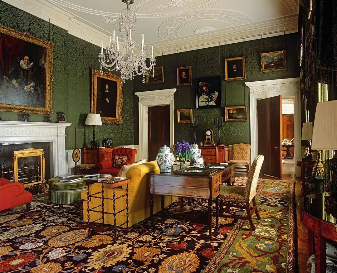 английский интерьер замка Buscot